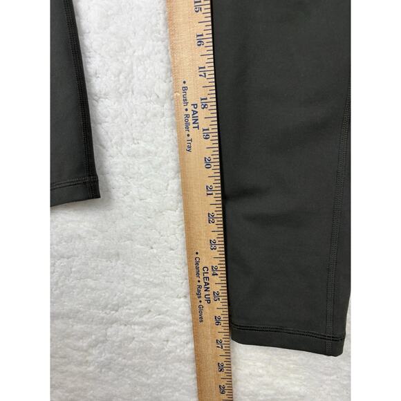 Under Armour Leggings Full Length Dark Army Olive Green Womens Size Small - Picture 6 of 9